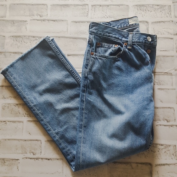 GAP Button Front Bootcut Denim Jeans - Picture 2 of 9